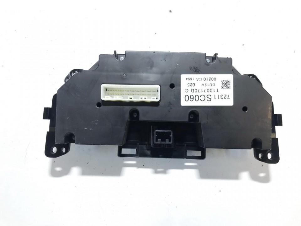 72311SC060 Subaru Forester 2010 Climate Control Panel (heater control switches) - Thumbnail 2