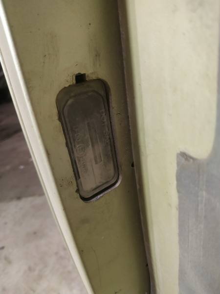 Ford S-Max 2007 Number plate light - REAR