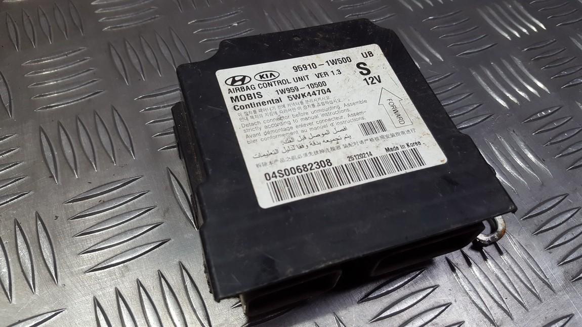 959101W500 959101W500, 1W95910500, 1W95910500, 5WK44704 Airbag crash
