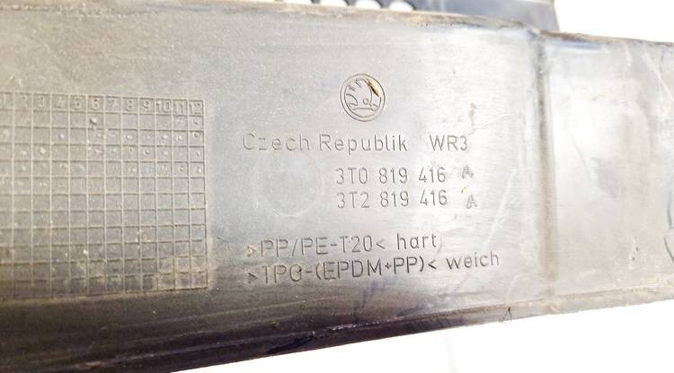 3T0819416A Skoda Superb 2010 Valytuvu apdailos plastmase P. - Thumbnail 3