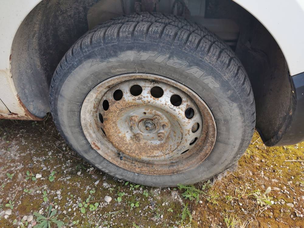 4X98 Peugeot Bipper 2008 Tin-Ring-Set R14