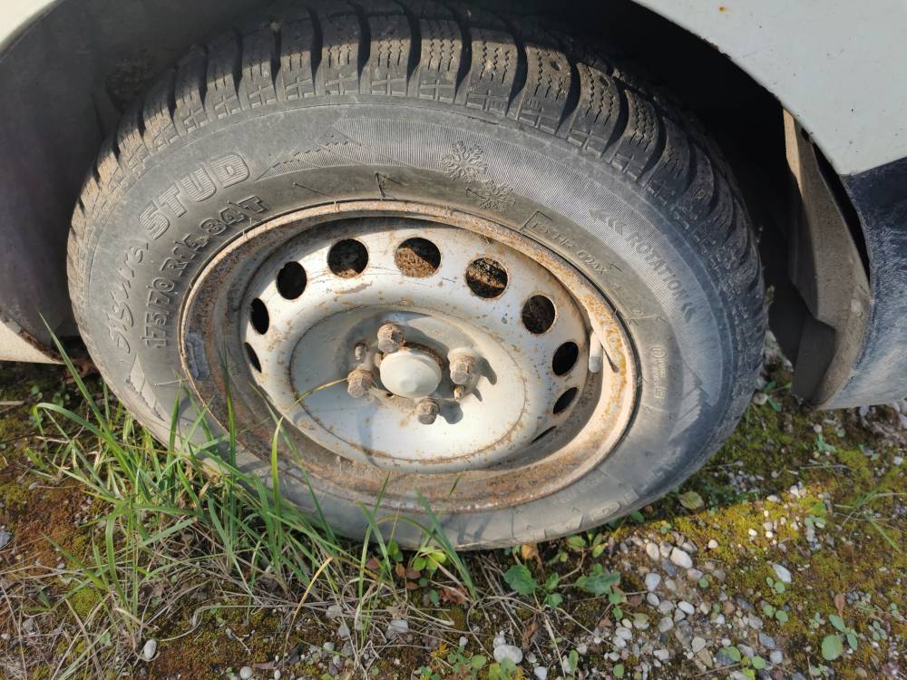 4X98 Peugeot Bipper 2008 Jeu de roues en étain R14 - Thumbnail 4