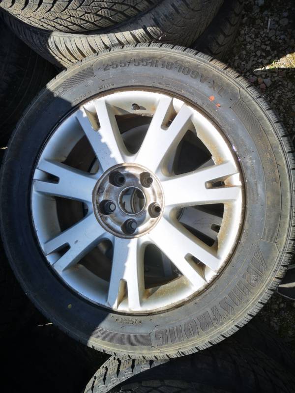 5X120 Volkswagen Touareg 2005 Komplet Kół Zimowych R18 - Thumbnail 5