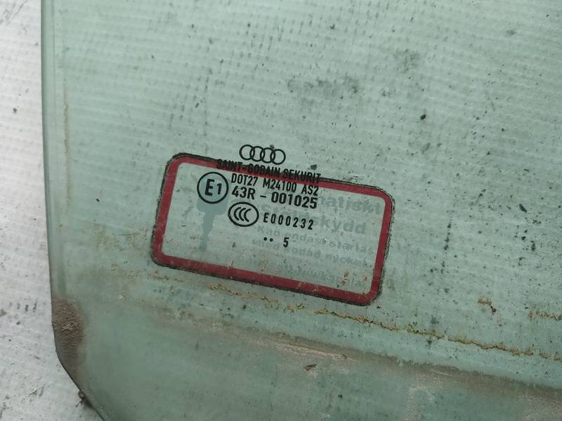 AS2 Audi A3 2005 Szyba drzwi - PRZEDNIE PRAWE - Thumbnail 2