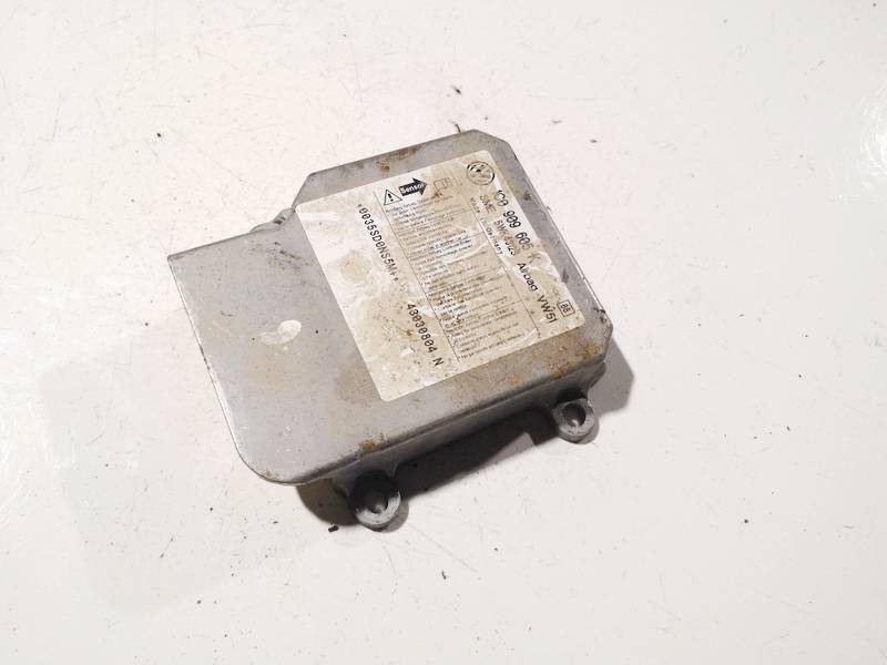 1C0909605K Volkswagen Polo 2003 SRS gaisa spilvena dators – gaisa spilvenu vadības bloks - Thumbnail 2