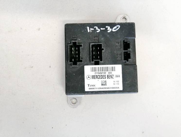 2115452132 Mercedes-Benz E-CLASS 2004 General Module Comfort Relay (Unit)