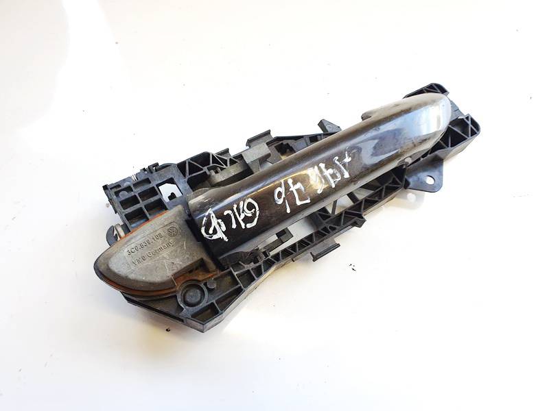 3C0839168 Volkswagen Passat 2005 Door Handle Exterior - REAR RIGHT - Thumbnail 2