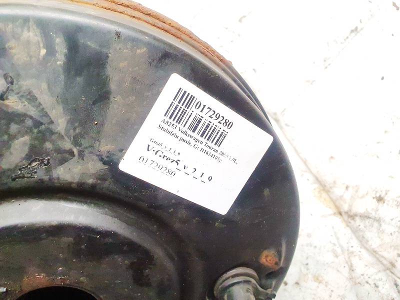 1T1614105G Volkswagen Touran 2005 Brake servo - booster (Servo brake) - Thumbnail 3