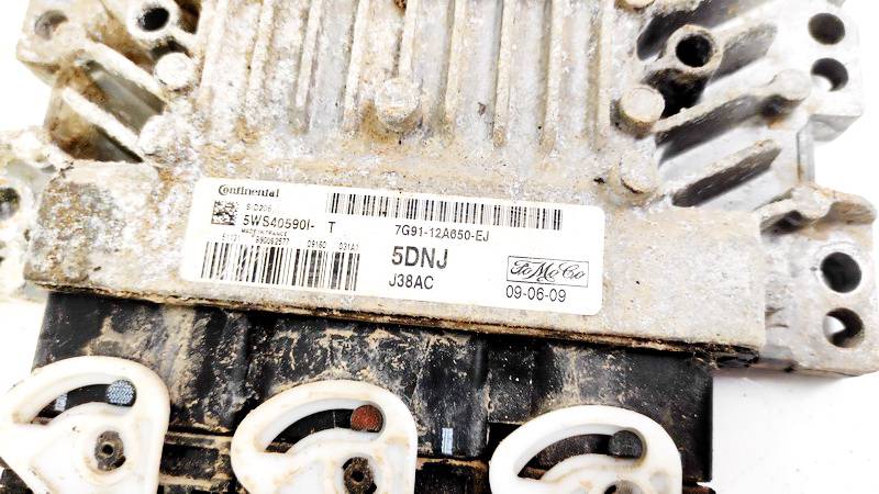 7G9112A650EJ Ford Mondeo 2009 ECU Engine Computer (Engine Control Unit) - Thumbnail 3