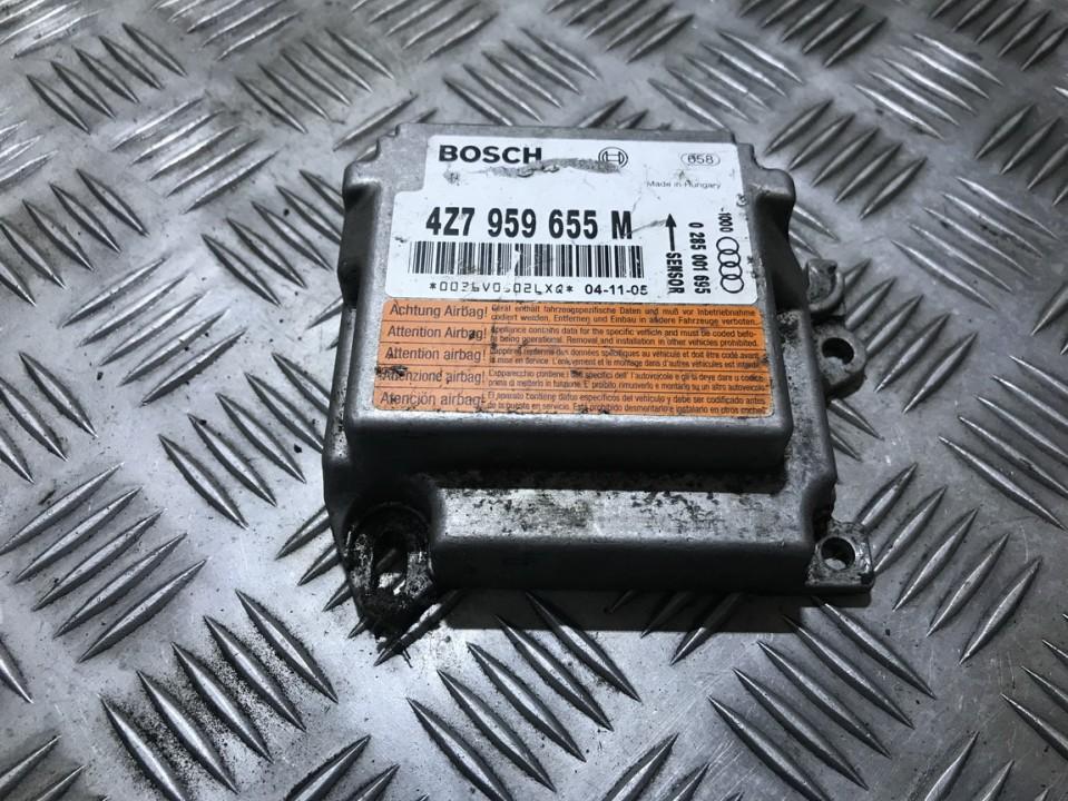 4Z7959655M Audi A6 2003 Airbag crash sensors module