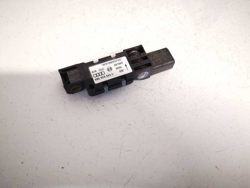 4B0959643C Audi A6 2003 Srs Airbag crash sensor