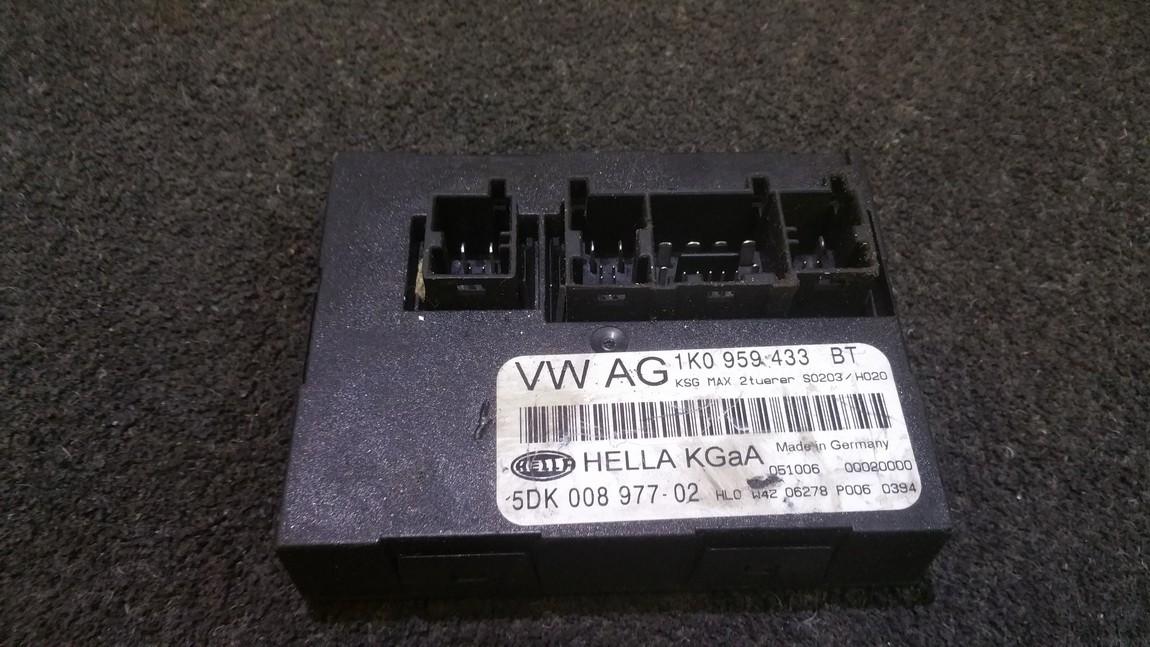 1K0959433BT Skoda Octavia 2006 General Module Comfort Relay (Unit)