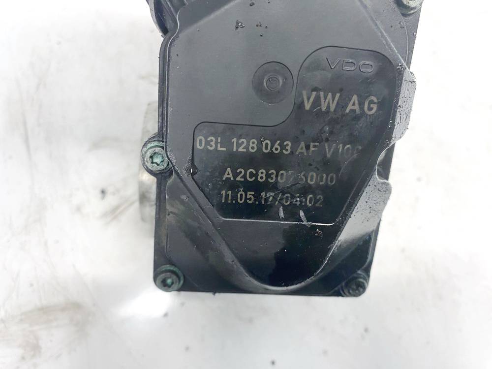 03L128063 Volkswagen Tiguan 2008 Suurella Virtaamalla Varustettu Kaasuläpän - Thumbnail 3