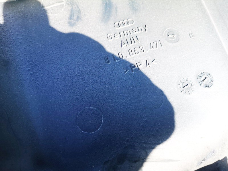 8L0863471 Audi A3 1998 Metal Boot Lip Cover - Thumbnail 3