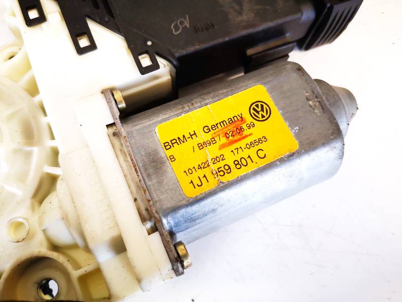 1J1959801C Volkswagen Bora 1999 Window Motor - FRONT LEFT - Thumbnail 3