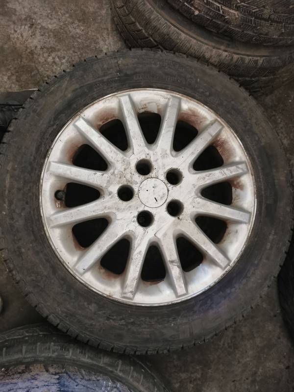 5X108 Peugeot 607 2000 Komplet Kół Zimowych R16