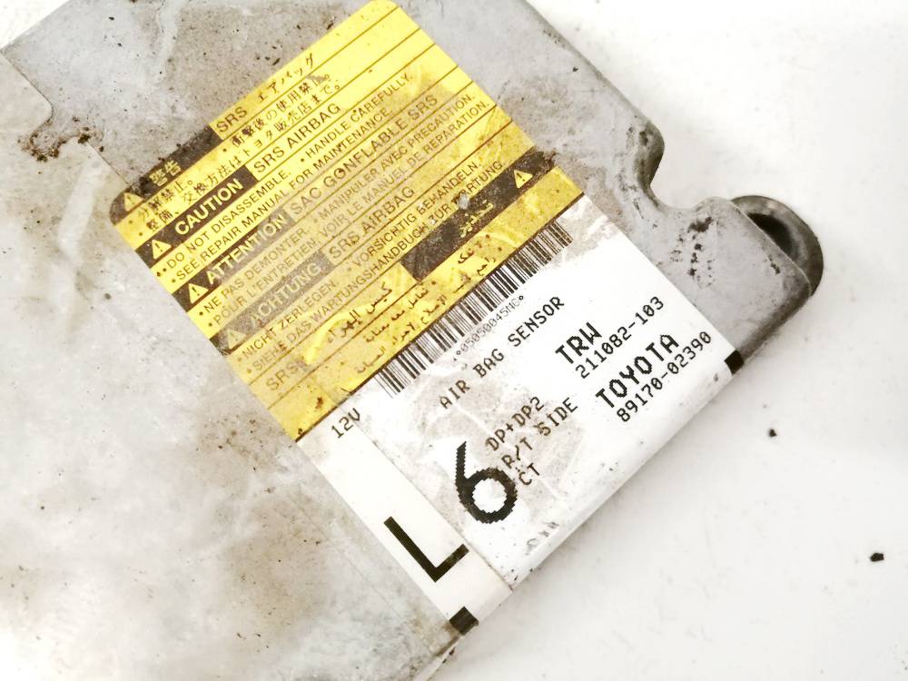 8917002390 Toyota Corolla 2005 SRS gaisa spilvena dators – gaisa spilvenu vadības bloks - Thumbnail 3