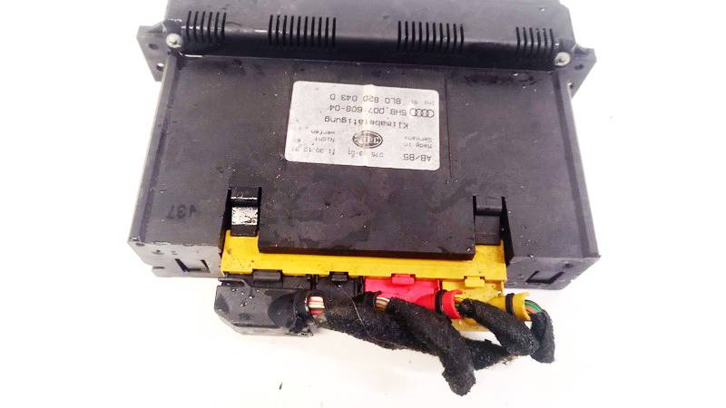 8L0820043D Audi A4 1997 Klimata vadības panelis (sildītāja vadības slēdži) - Thumbnail 2