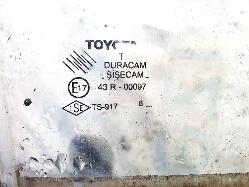 43R00097 Toyota Corolla Verso 2006 Door-Drop Glass - REAR RIGHT - Thumbnail 3