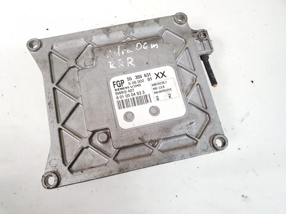 55355631 Opel Vectra 2008 Variklio kompiuteris - Thumbnail 3