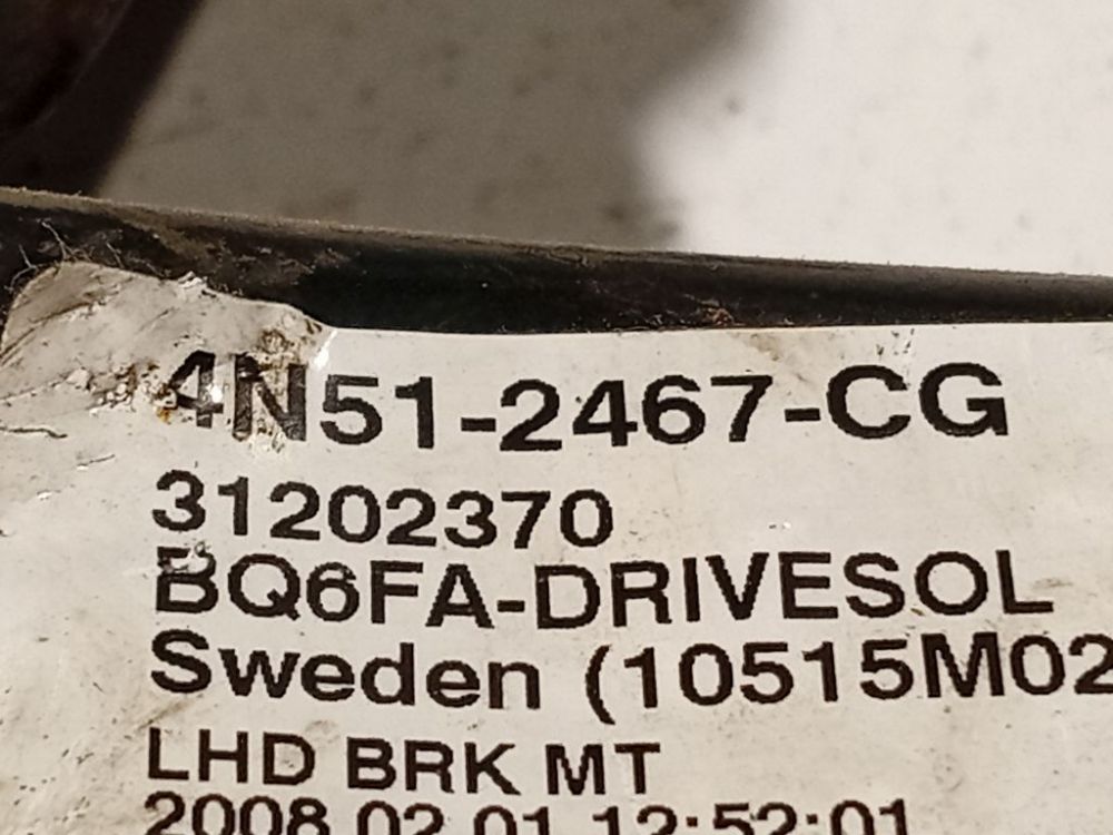 4N512467CG Volvo V50 2008 Pedał hamulca - Thumbnail 4