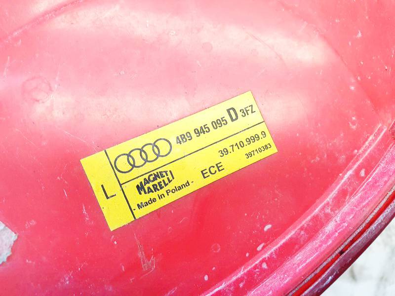 4B9945095D Audi A6 2000 Tail Light lamp Outside - REAR LEFT - Thumbnail 3