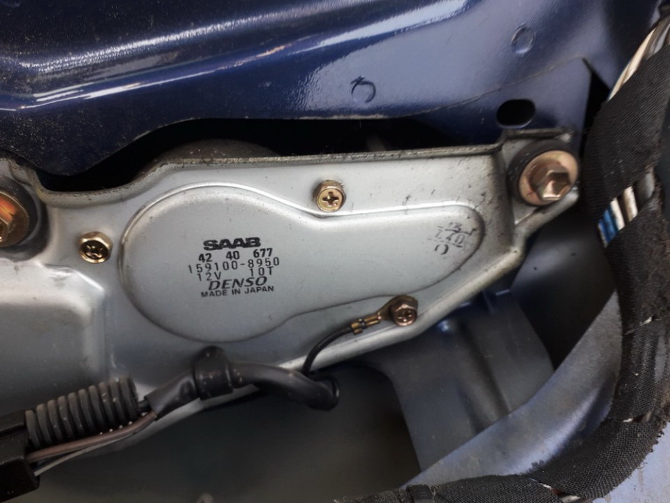 4240677 SAAB 9-3 1998 Scheibenwischermotor Hinten - Thumbnail 3