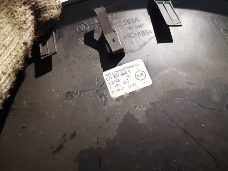 5J1857053A Skoda Fabia 2007 Спидометр обложки - Thumbnail 3