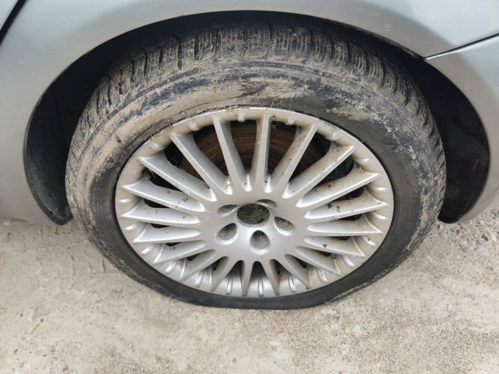 5X110 Alfa-Romeo 159 2006 Komplet Kół Zimowych R17 - Thumbnail 3