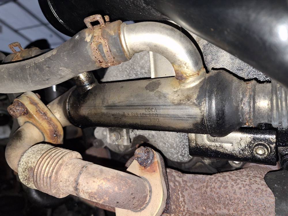 038131513K Skoda Fabia 2008 EGR dzesētājs (izplūdes gāzu dzesētājs) - Thumbnail 3