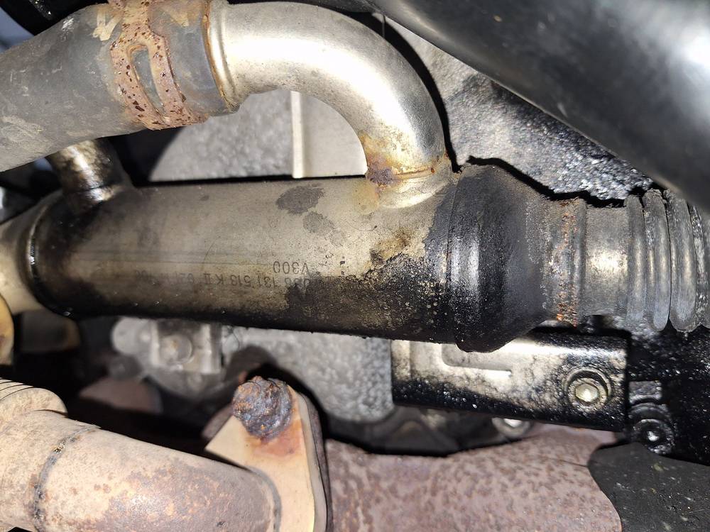 038131513K Skoda Fabia 2008 EGR dzesētājs (izplūdes gāzu dzesētājs) - Thumbnail 2