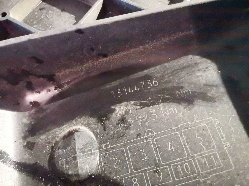 13144736 Opel Meriva 2004 Fuse Box Cover - Thumbnail 3