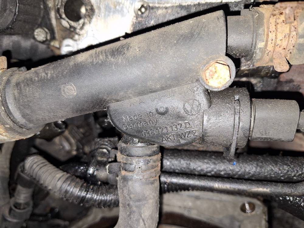 038121132D Skoda Fabia 2008 Thermostat Housing (Flange) - Thumbnail 3