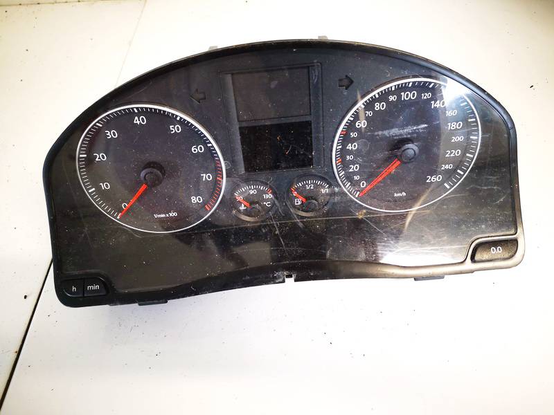 1K0920854A Volkswagen Golf 2007 Speedometers - Cockpit - Speedo Clocks Instrument