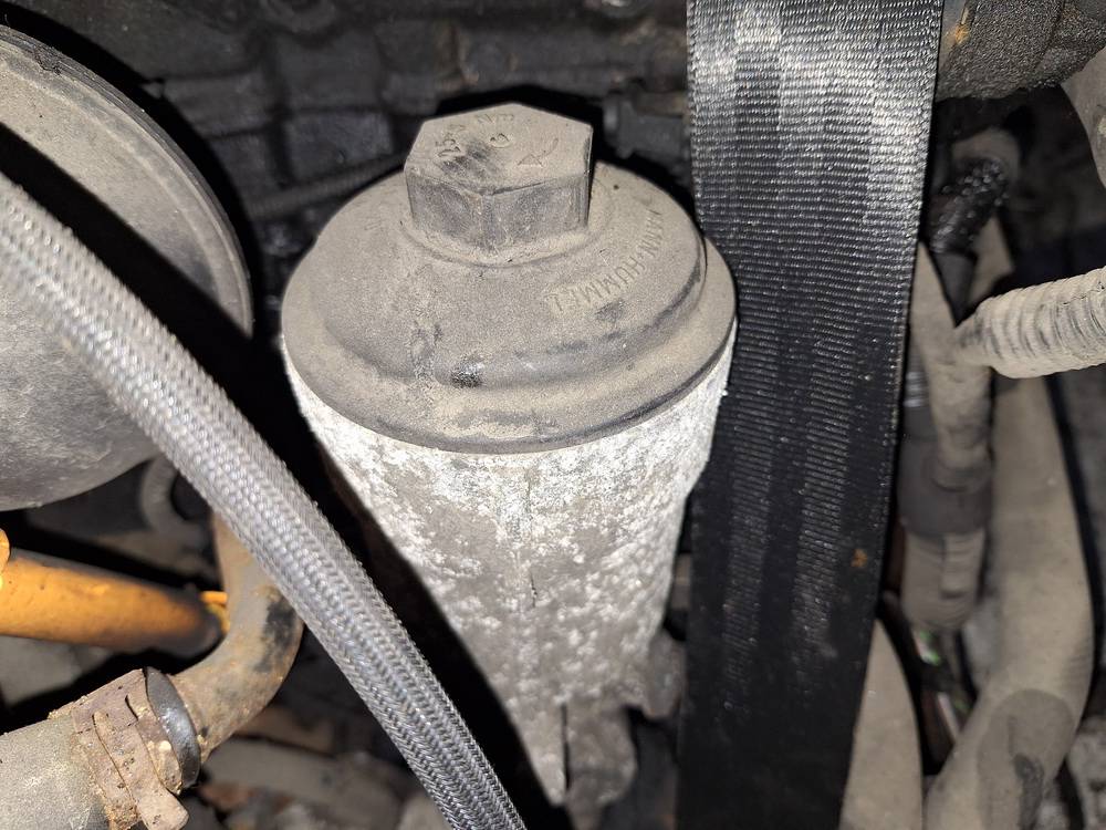 Skoda Fabia 2008 Oil Filter Housing (oil filter cooler)