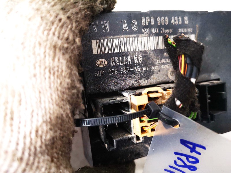 8P0959433B Audi A3 2003 Steuergerät Komfortsteuergerät - Thumbnail 3