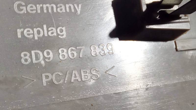 8D9867839 Audi A4 2000 Interior trim - Thumbnail 3