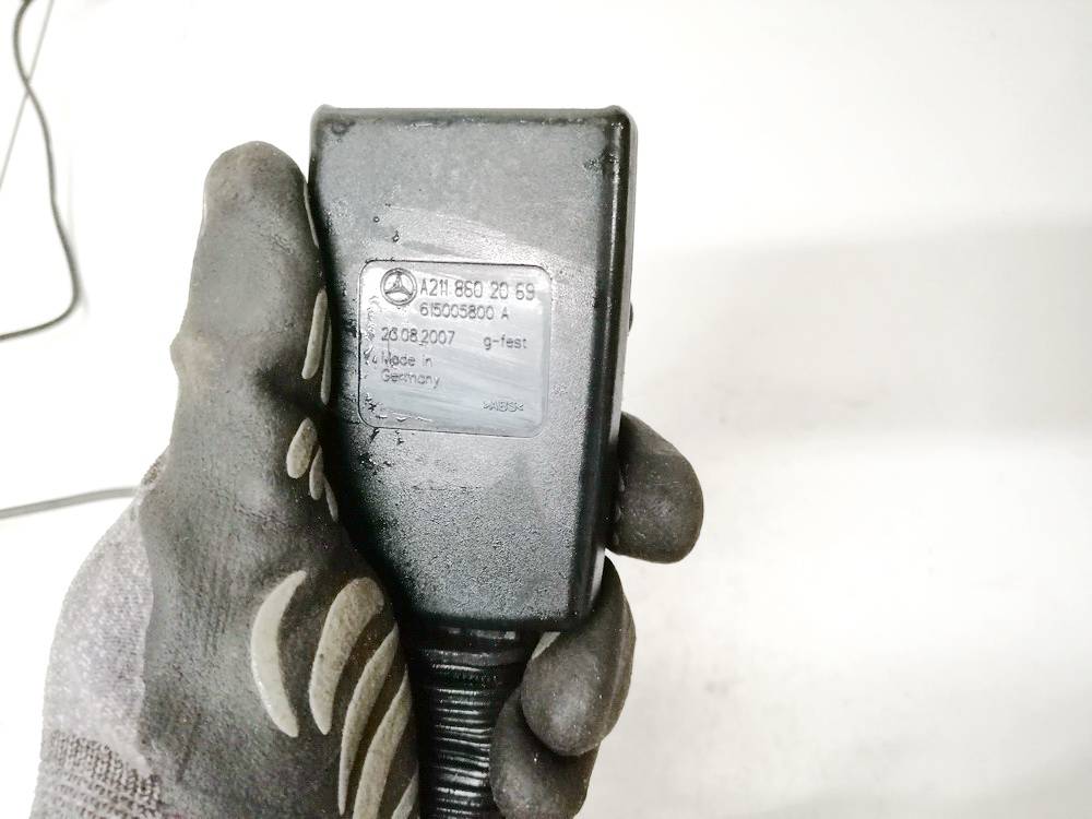 A2118602069 Mercedes-Benz CLS-CLASS 2007 Zaczep pasa bezpieczeństwa - PRZEDNIE PRAWE - Thumbnail 3