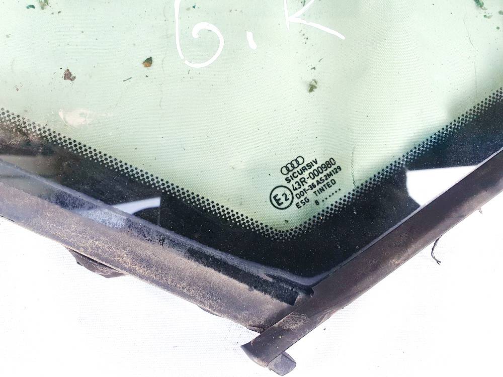 Audi A6 1998 Aizmugurējais virsbūves sānu stikls - AIZMUGURE PA KREISI - Thumbnail 3