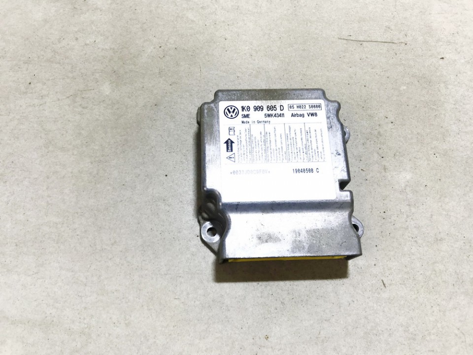 1K0909605D Seat Altea 2004 Airbag crash sensors module