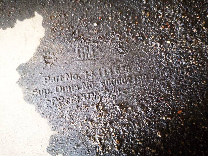 13114646 Opel Astra 2008 Osłona podwozia - Thumbnail 3