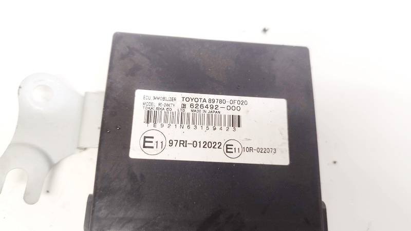 897800F020 Toyota Corolla Verso 2006 Imobilaizera vadības bloks - Thumbnail 2