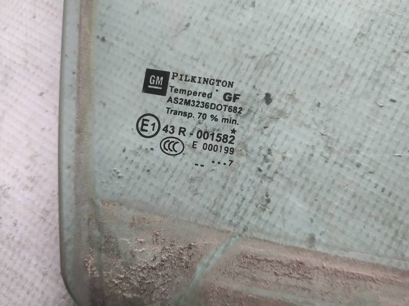 AS2 Opel Astra 2007 Door-Drop Glass - REAR RIGHT - Thumbnail 2