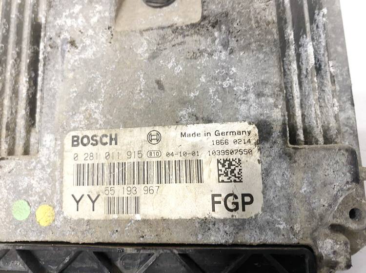 0281011915 Opel Vectra 2003 Moottorin ohjainyksikkö - Thumbnail 2