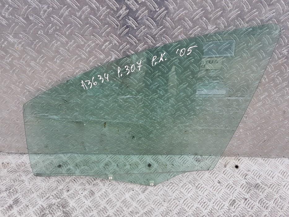 Peugeot 307 2005 Szyba drzwi - PRZEDNIE LEWE