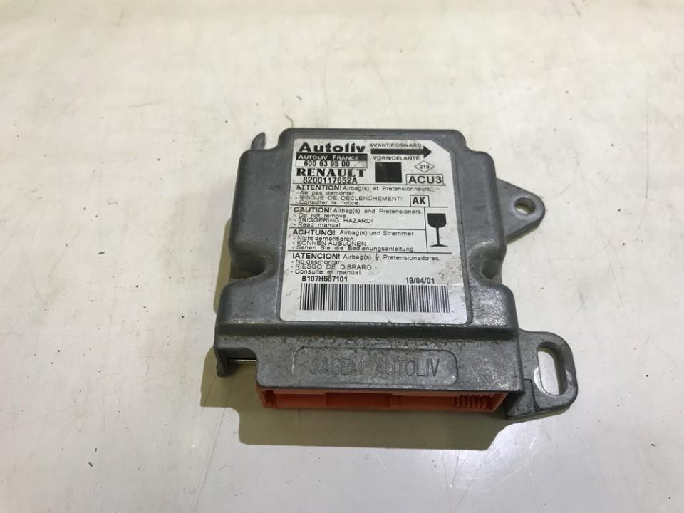 8200117652A Renault Scenic 1998 Airbag crash sensors module