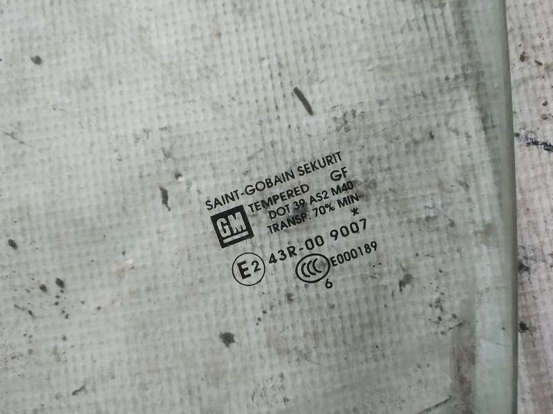 AS2 Opel Corsa 2007 Door-Drop Glass - FRONT LEFT - Thumbnail 2