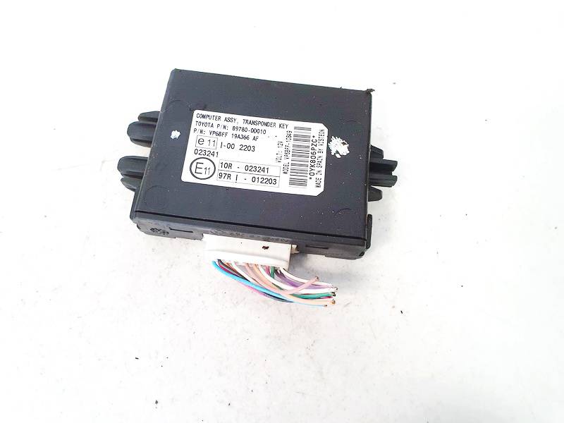 897800D010 Toyota Yaris 2007 Other computers - Thumbnail 2