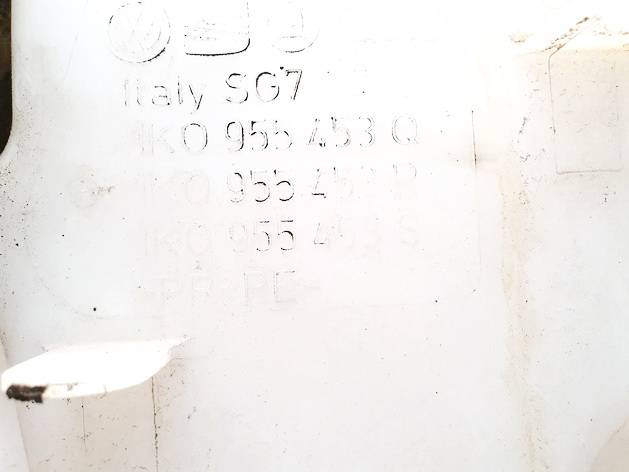 1K0955453Q Skoda Superb 2012 Zbiornik Płynu Do Spryskiwaczy - Thumbnail 3