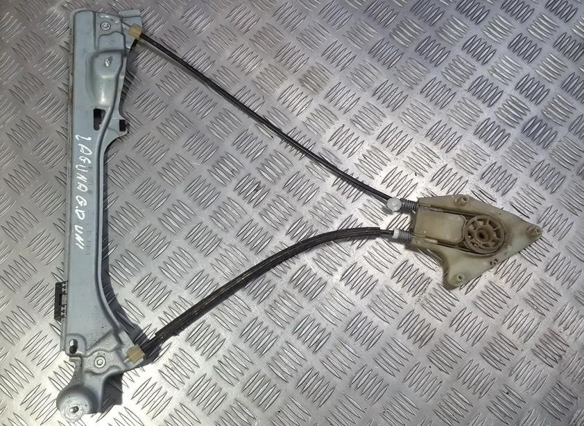 827000001R Renault Laguna 2009 Door winder mechanism (Window Regulator) - REAR RIGHT